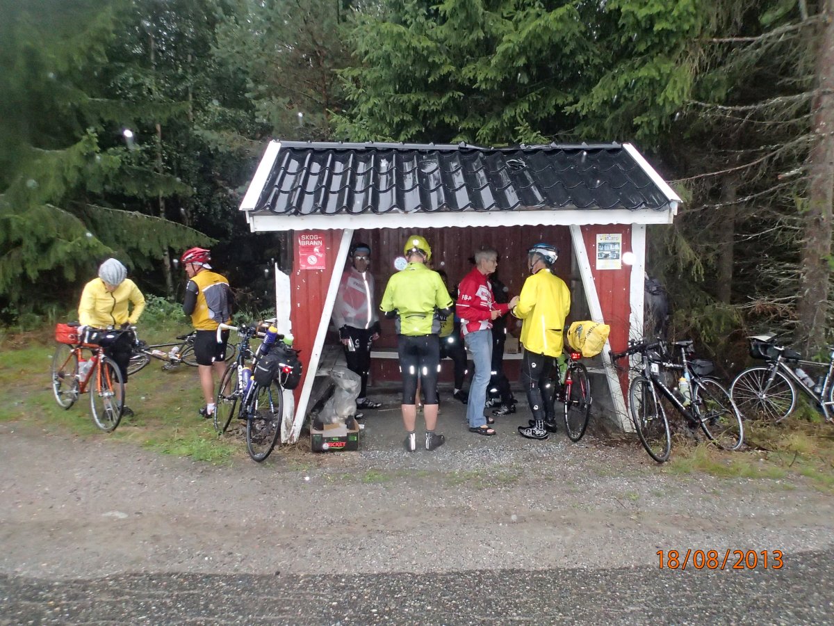 2013-08-18 - SBS 2013 - Kontrollpost ved Fossby