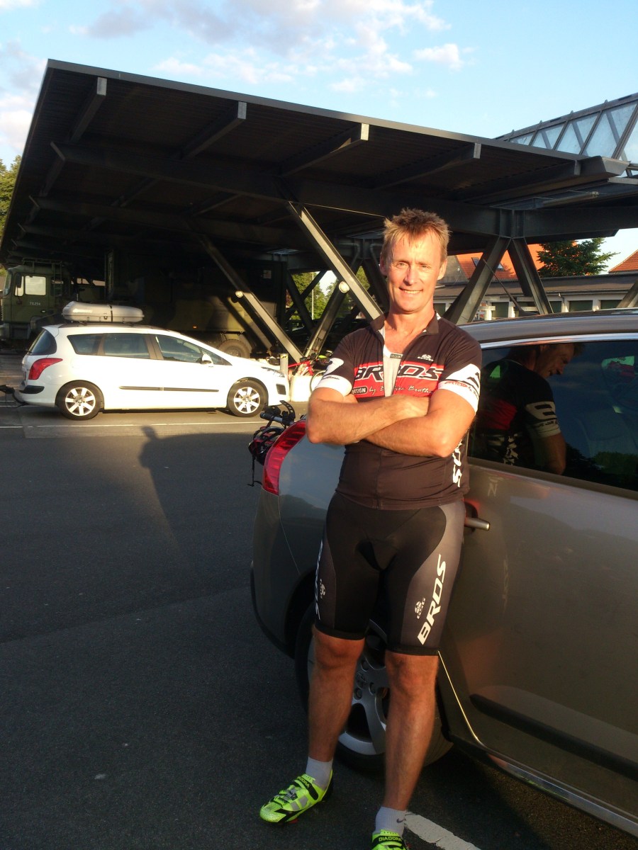 2014-07-21 Haderslev-Paris, 1. etappe i Danmark - Haderslev Kaserne.