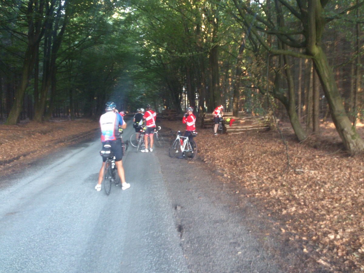 2014-07-22 Haderslev-Paris, 1. etappe i Tyskland - Teknisk pause.