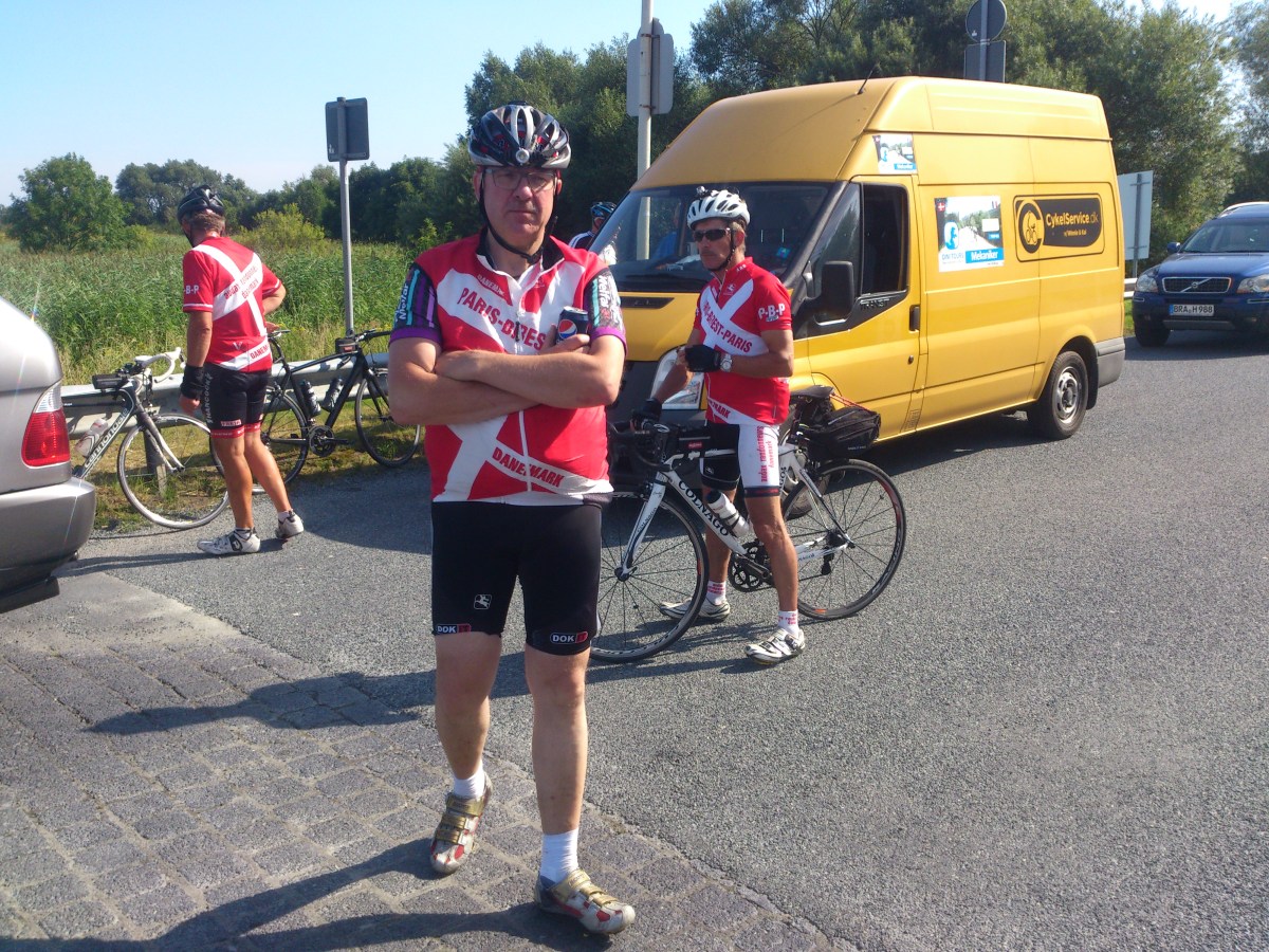 2014-07-22 Haderslev-Paris, 1. etappe i Tyskland - Pust i bakken.