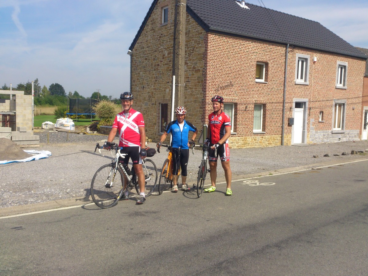 2014-07-23 Haderslev-Paris, 3. etappe i Belgia - Matforsyninger.