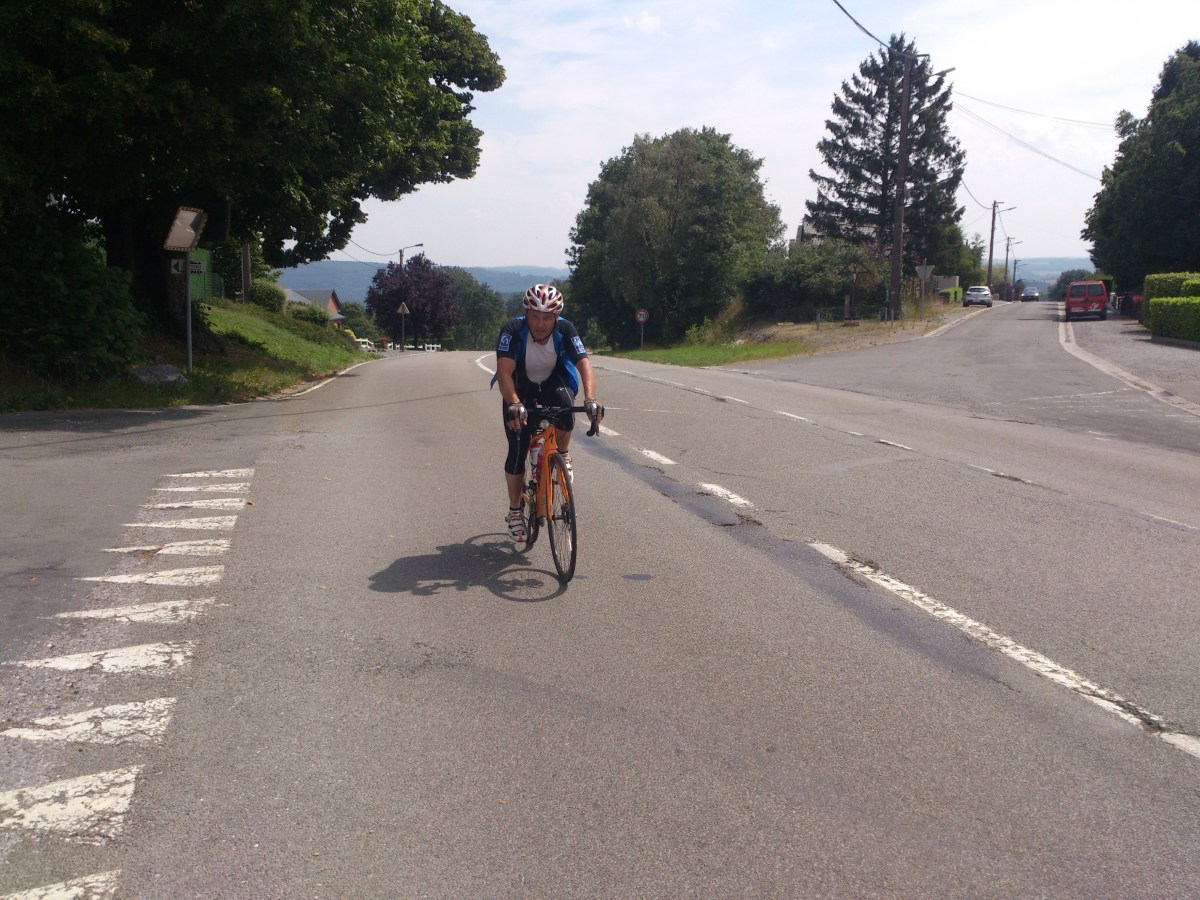 2014-07-23 Haderslev-Paris, 3. etappe i Belgia - Mye bakker.