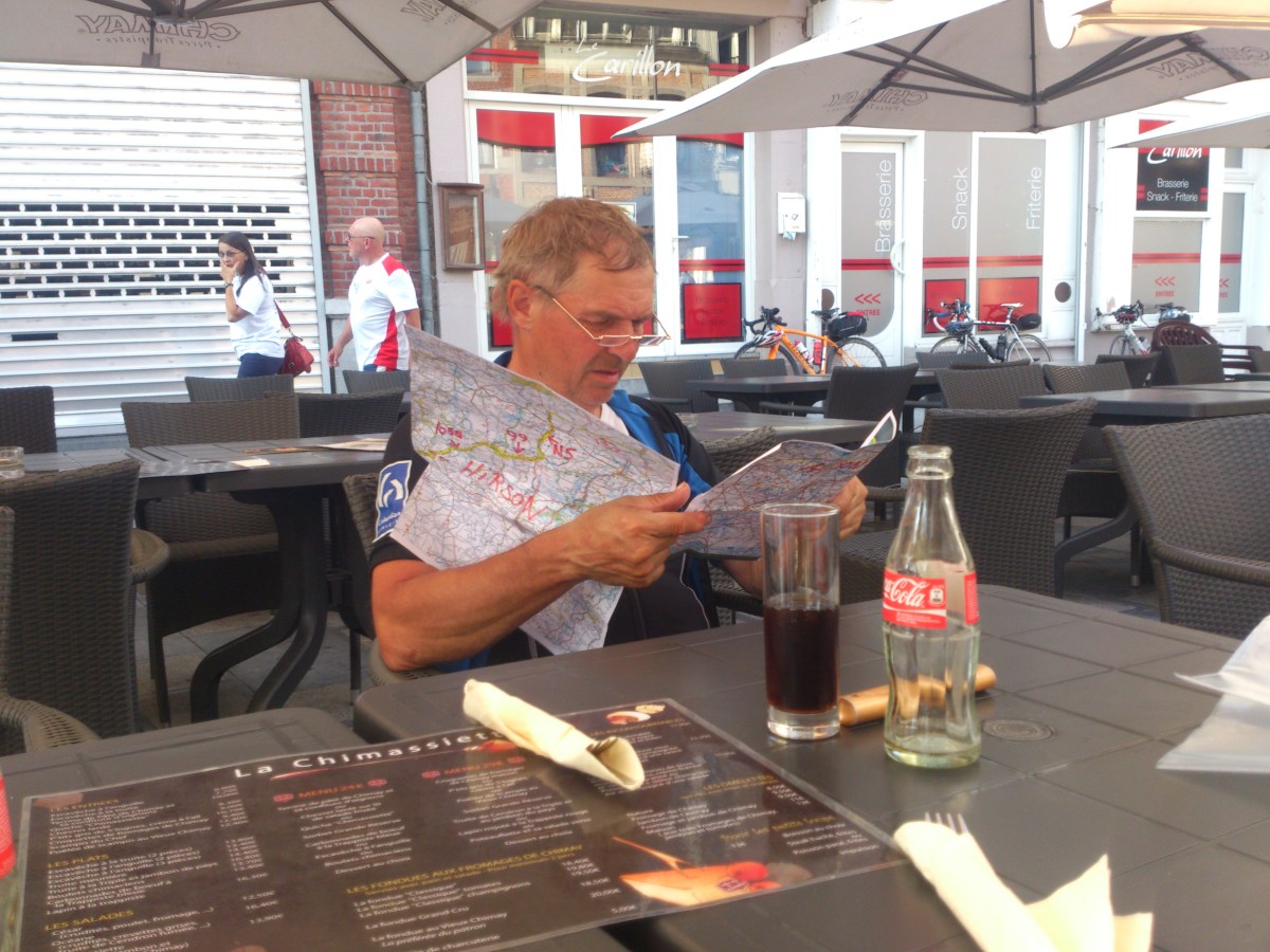 2014-07-23 Haderslev-Paris, 3. etappe i Belgia - I Chimay.