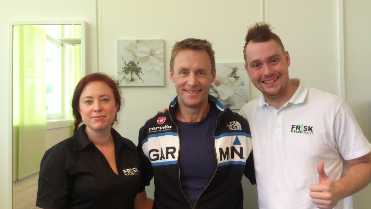 2015-03-24 Samarbeidsavtale med Elin og Sean ved Frisk Helseklinikk på Ålgård.