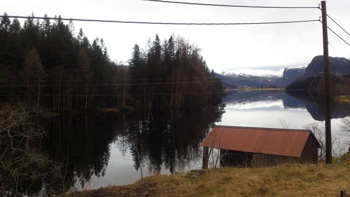 2016-02-10 - 200 km Vinter Brevet - På vei mot Gloppedalsura.