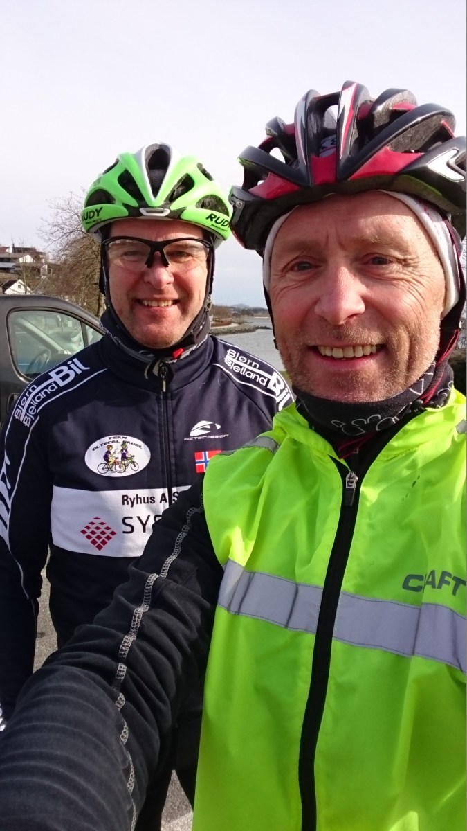 2016-04-16 Endelig tilbake til utgangspunktet ved "Sverd i fjell" .