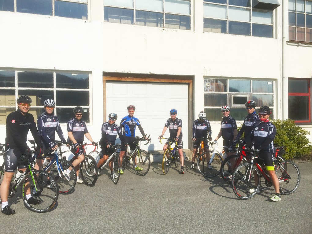 Klar for avgang mot Sinnes.