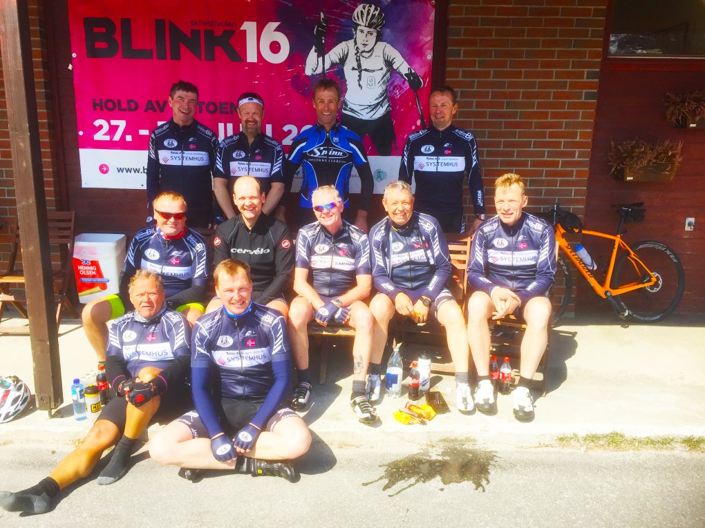 Kaffepause på Sinnes.