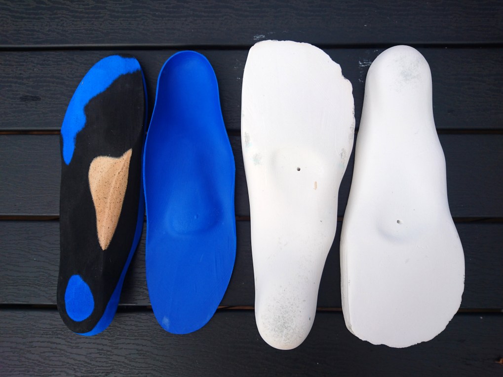 Tilpasning av såler hos Ådne Orstad, Sykkellaboratoriet.